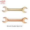 Factory sale non sparking wrench double open end safety manual tools