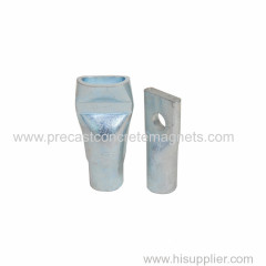 precast products socket lifting socket with crimped end lifting socket with cross pin embedded parts accessories inserts