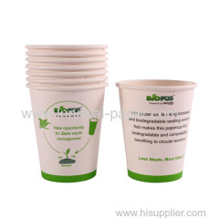 PBS coated paper cup