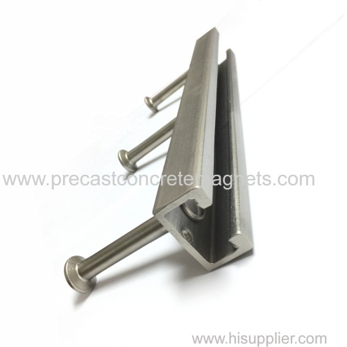 Precast Concrete High Strength Cast-in Channel inserts embedded parts accessories