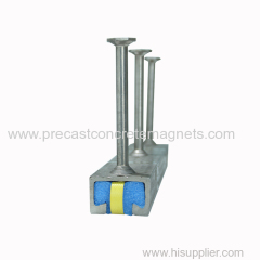 Precast Concrete High Strength Cast-in Channel inserts embedded parts accessories