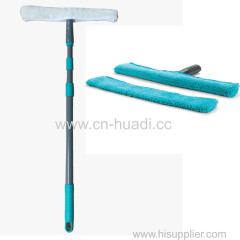 Window Washer Rubber Squeegee Double Sided Window Cleaner Set