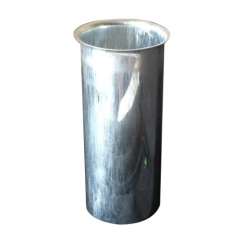 Aluminum plate forming container