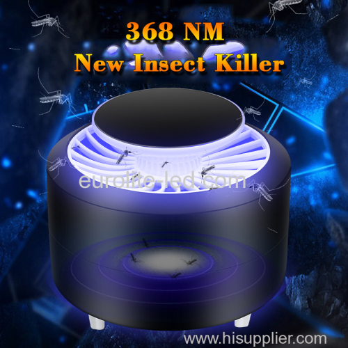 euroliteLED Electric Mosquito Insect Killer/Bug Zapper with 360 Degrees LED Trap Lamp USB Power Supply Mosquito Lamp