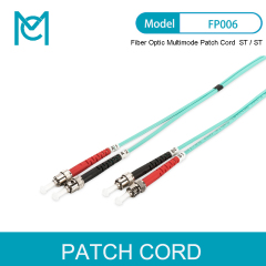 MC Fiber Optic Multimode Patch Cord OM 3 ST / ST