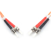 MC Professional Fiber Optic Multimode Patch Cord ST / ST