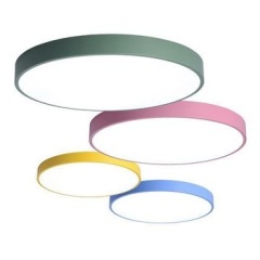 Round Modern Design Flush Surface Mounted Ultra Thin LED Ceiling Light