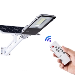 50W 70W 120W Outdoor Road Split Detached Solar Powered Remote control Dusk to Dawn 12 Hours Work LED Solar Street Light