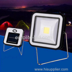euroliteLED 3W COB Solar LED Lights Portable Outdoor Camping Lamp USB Rechargeable