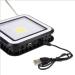 euroliteLED 3W COB Solar LED Lights Portable Outdoor Camping Lamp USB Rechargeable