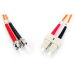 MC Professional Fiber Optic Multimode Patch Cord ST / SC