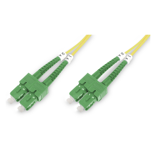 MC Professional Fiber Optic Singlemode Patch Cord SC (APC) / SC (APC)