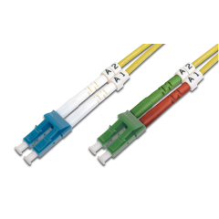 MC Professional Fiber Optic Singlemode Patch Cord LC (APC) / LC