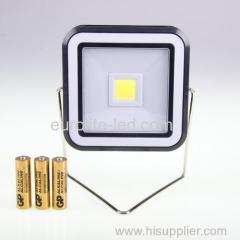 euroliteLed 3W LED COB Rectangle Camping Lights Battery Powered 2 Brightness Modes Outdoor Lighting Barbecue Lamps