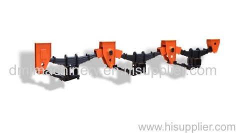 Mechanical suspension overslung type suspension