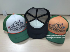 Supply custom printed trucker caps hats with logo in high quality