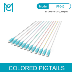 MC Professional colored pigtails SC OM3 50/125 Simplex