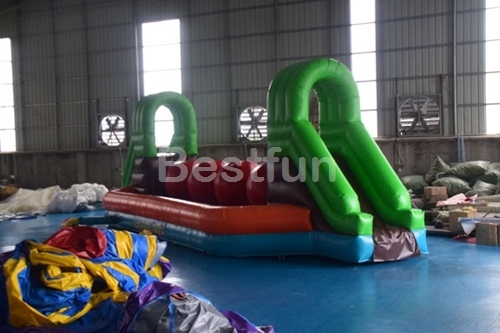 Course Adult Wipeout Big Balls Inflatable Obstacle Game