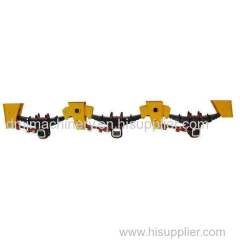 BPW German type suspension 3 axle suspension