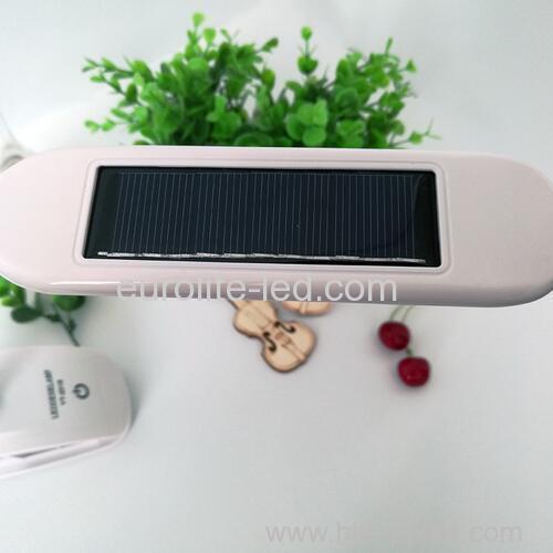 euroliteLED 2.5W Solar Desk Clip USB LED Lamp Adjustable Flexible Goose Neck Eye Protection 2 Brightness Mode