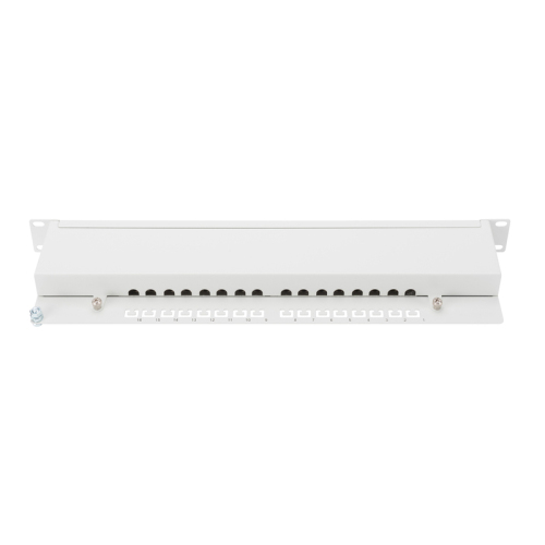 MC CAT 6 Class E Patch Panel Unshielded 48-Port RJ45 8P8C LSA 2U Rack Mount Color Black