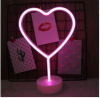 Led Neon Love Heart Night Light Fevistal Holiday Decration Light