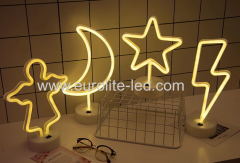 Led Neon moon Night Light Fevistal Holiday Decration Light