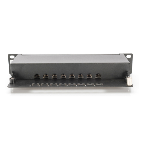 MC CAT 6 Class E Patch Panel Shielded 8-port RJ45 8P8C