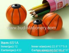 Football basketball tennis ball pencil sharpener