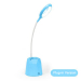 euroliteLED 2.5W Blue Dimmable Multi-use Table Lamp with Pen Holder 3 Gear Touch Control 4000K Eye-Caring Desk Lamp