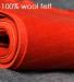 density from 0.1g /cm3 to 0.5g/cm nonwoven fabric Felt wool felt fabric100% wool felt for industrial