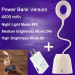 euroliteLED 2.5W Beige Dimmable Multi-use Desk Lamp Rechargeable 4000mAh 3 Gear Touch Control 4000K Eye-Caring Lamp