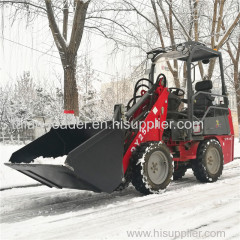 4WD weidemann articulated hoflader mini front end wheel loader