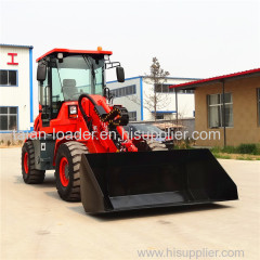 1500kg telescopic wheel loaer front end shovel loader