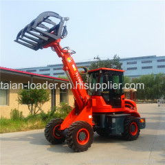 1500kg telescopic wheel loaer front end shovel loader