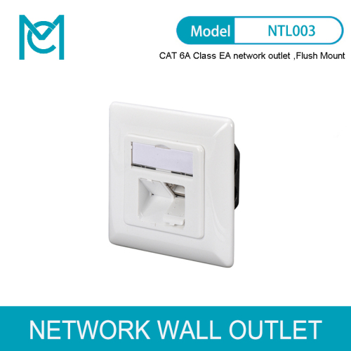 MC CAT 6A Class EA Network Outlet Design Compatible Shielded