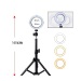 euroliteLED 8inch Led Ring Light Photography Ring Lamp for Make up and Live Stream