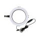 euroliteLED 8inch Led Ring Light Photography Ring Lamp for Make up and Live Stream