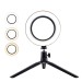 euroliteLED 8inch Led Ring Light Photography Ring Lamp for Make up and Live Stream