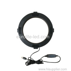 euroliteLED 8inch Led Ring Light Photography Ring Lamp for Make up and Live Stream