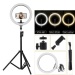 euroliteLED 50W 18inch Ring light Photography Ring Lamp Makeup LED with Stand Hot Shoe for Camera and Smart Phone