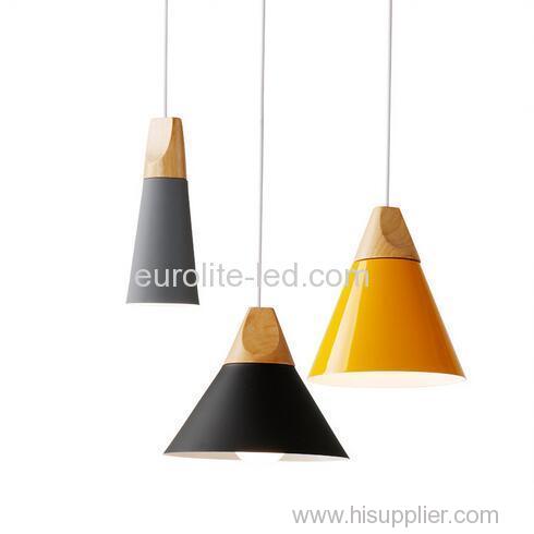 euroliteLED Gray Single-Head LED Chandelier Nordic Modern Simplicity Pendant Lamp Hanging Wire 120cm Freely Adjustable