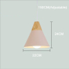 euroliteLED Pink Single-Head LED Chandelier Nordic Modern Simplicity Pendant Lamp Hanging Wire 150cm Freely Adjustable