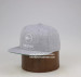 supply gray heather luxury snap back acrylic hats caps for men with flat brim
