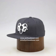 supply gray heather luxury snap back acrylic hats caps for men with flat brim