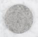 FELT COASTER BULK PRICING MERINO WOOL GRAY ROUND CUP MAT