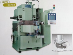 Automatic vertical double side grinding/lapping machine for metal alloy ceramic silicon wafer sapphire parts