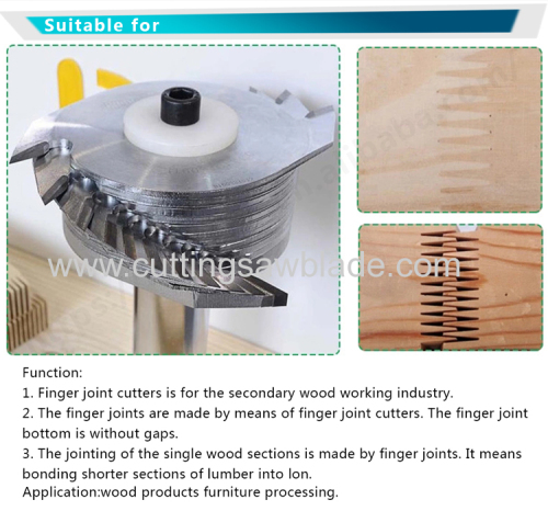  tct finger joint cutting saw blade For Wood Splice