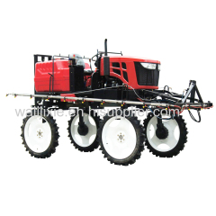 farm multifunction diesel engine boom sprayer