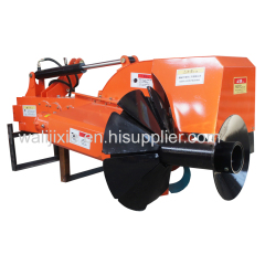 Tractor mounted type ridger making machine